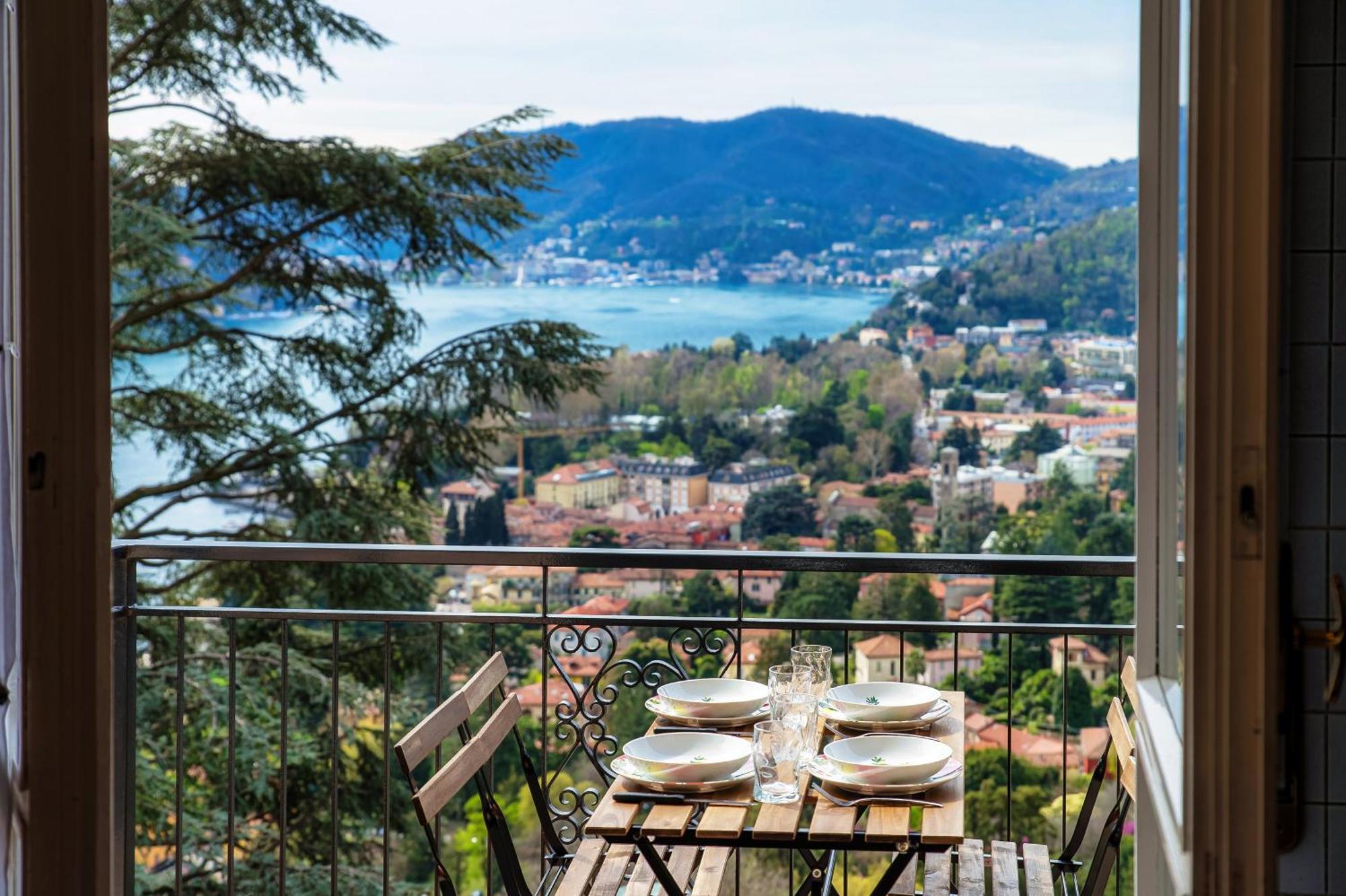 Vista Lario Apartment - Aqua Apartments Cernobbio Extérieur photo